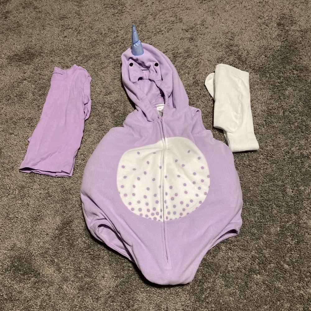 Carter's Narwhal Costume